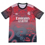 Tailandia Camiseta Real Madrid Dragon 2024-2025 Rojo